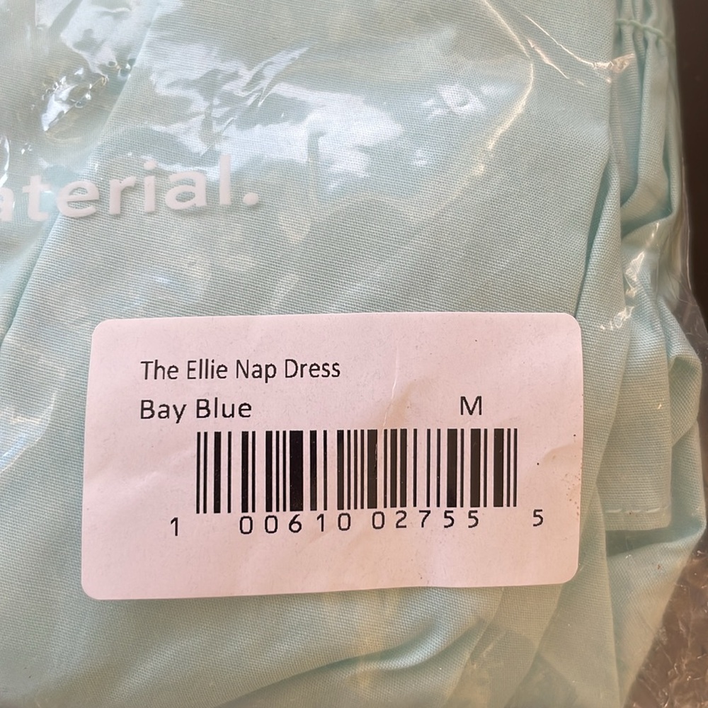 NWT Hill House Ellie Nap Dress in Bay Blue - Picture 3 of 8